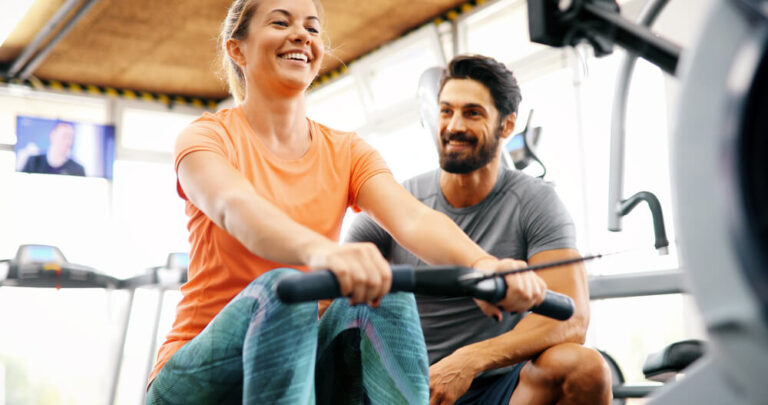 Coach building trust with new client during first 30 days of training.