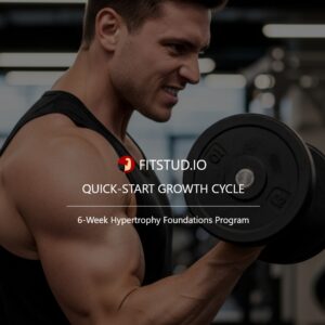 QUICK-START GROWTH CYCLE: 6-WEEK HYPERTROPHY FOUNDATIONS PROGRAM