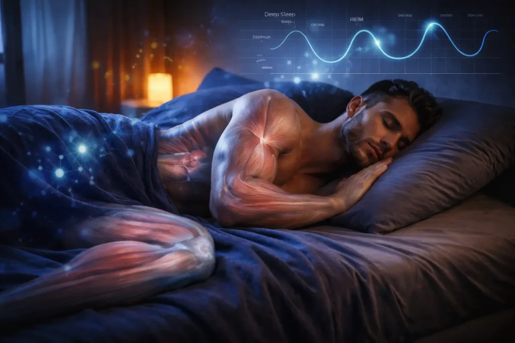 Growth Hormone and Muscle Recovery During Deep Sleep